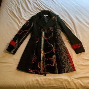 Papillon Double Breasted Lined Fall Coat